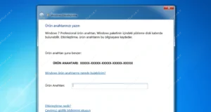 Windows 7/8/8.1/10 Lisans Anahtarı Değiştirme Windows 7/8/8.1/10 Lisans Anahtarı Değiştirme - Etkinleştirme