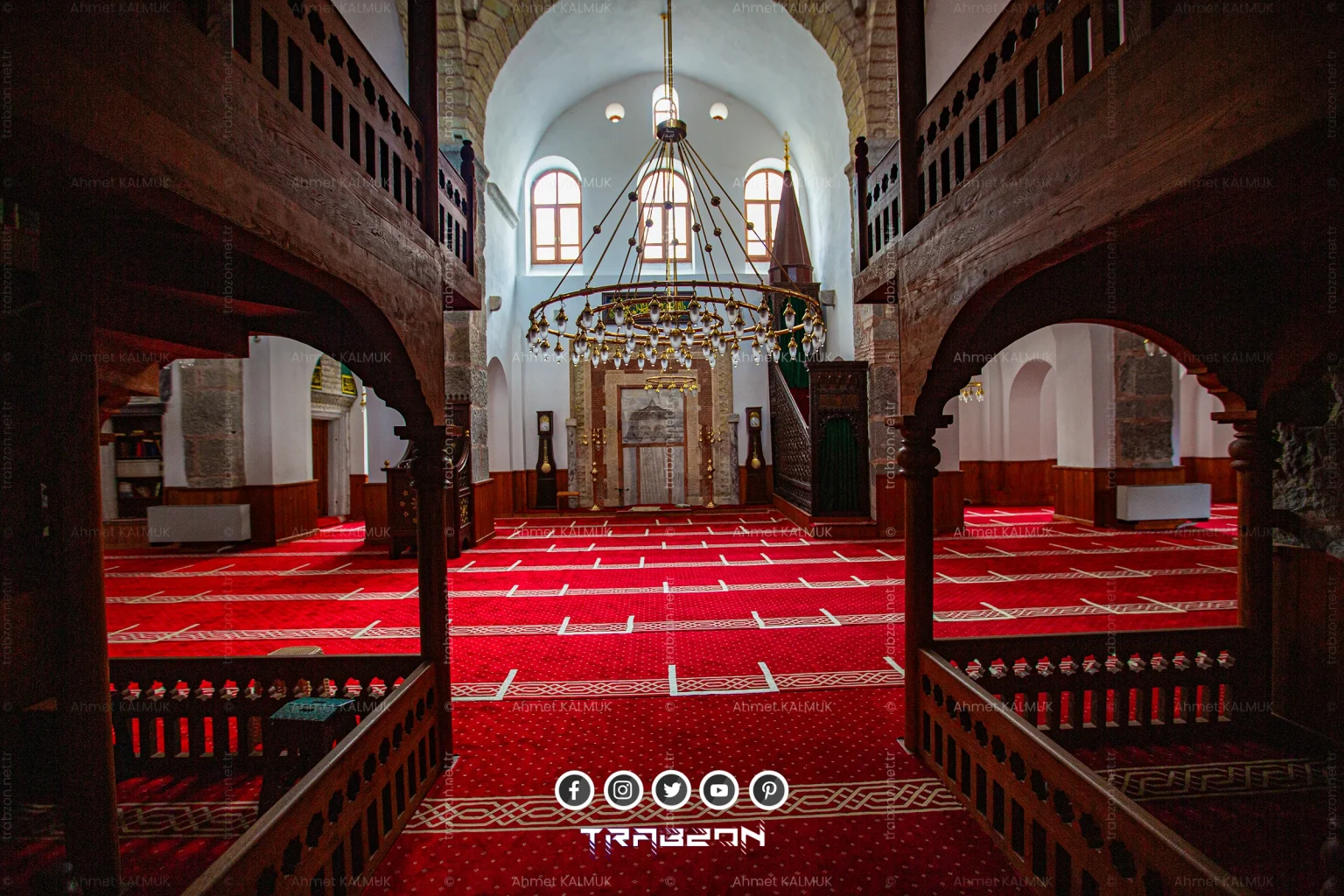 Trabzon Fatih Büyük Cami - İç Yapısı