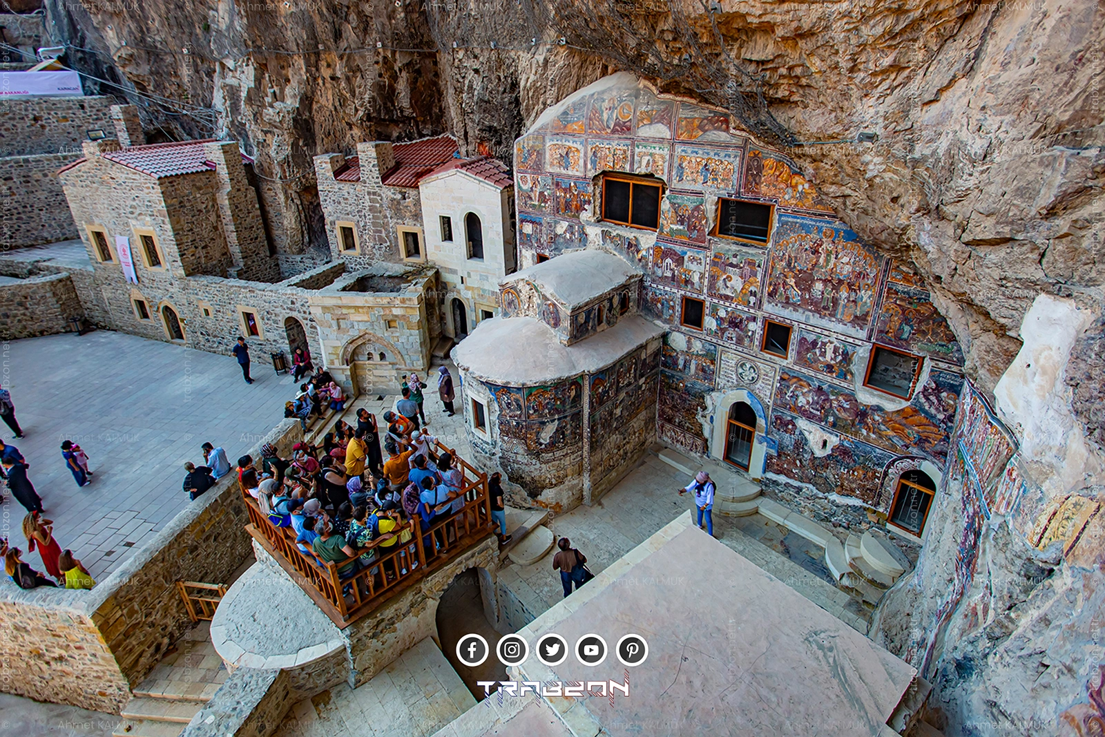 Sümela Manastırı İç Avlu