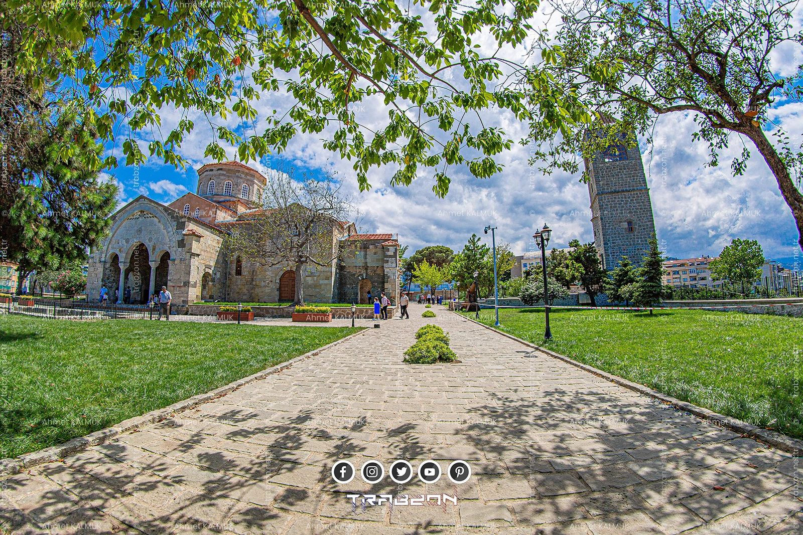 Trabzon Ayasofya Camii Bahçesi - Ortahisar / TRABZON